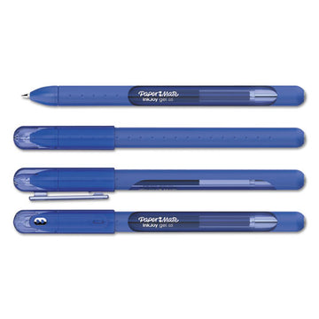 Paper Mate® Inkjoy Gel Pen, Stick, Medium 0.7 Mm, Blue Ink, Blue Barrel, Dozen freeshipping - TVN Wholesale